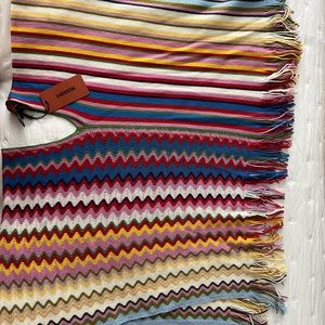 Missoni shawl/poncho/cape/cover up